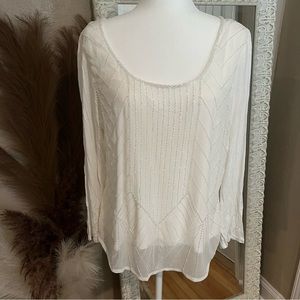BKE Boutique Sequin Top